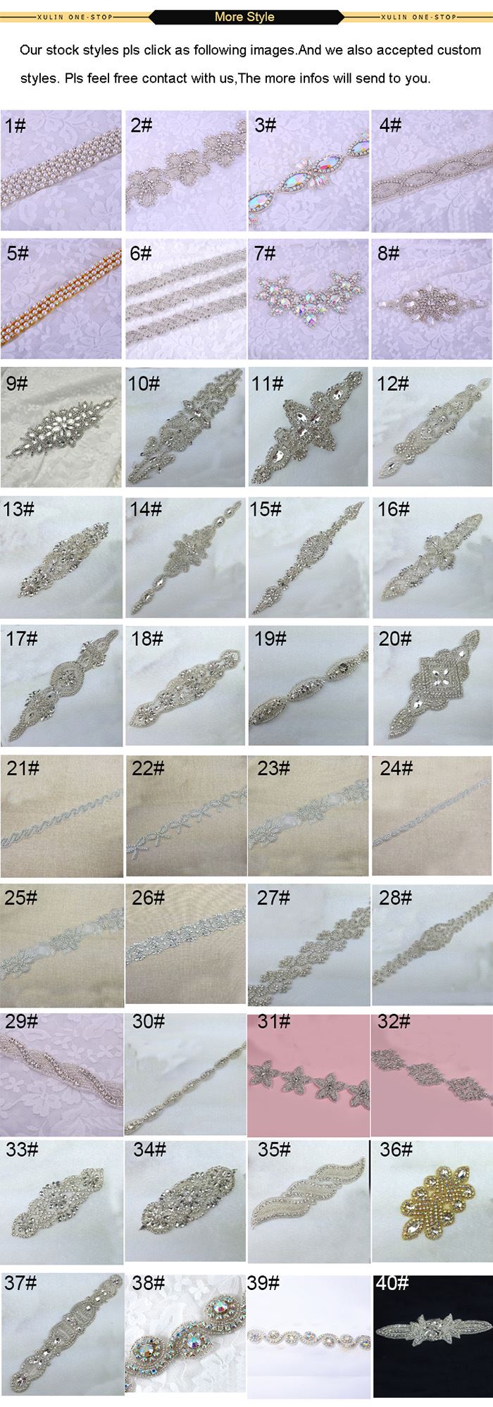 rhinestone applique catalogue